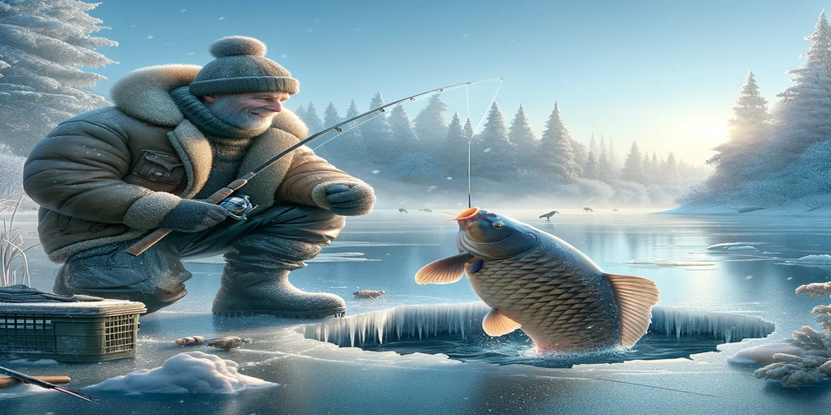 Pêche de la carpe en hiver : surmonter les défis pour savourer les
